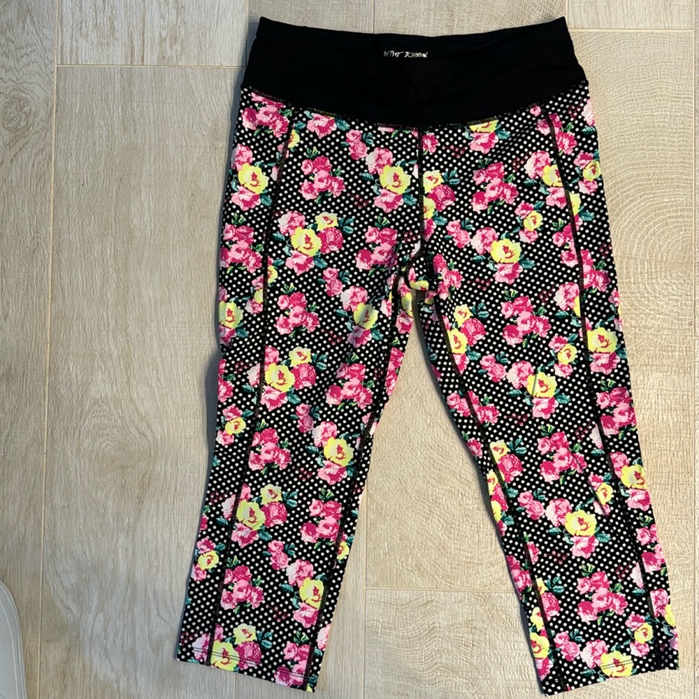 Betsey Johnson Performance Leggings - Large